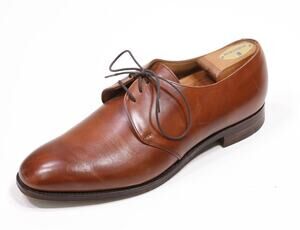 Peal & Co Brooks Brothers Chestnut Brown Plain Toe Oxford UK 10.5 US 11